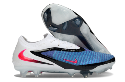Nike Phantom 6 Low Elite FG Firm Ground Soccer Cleats - Blue/Electric Blue/Hot Pink