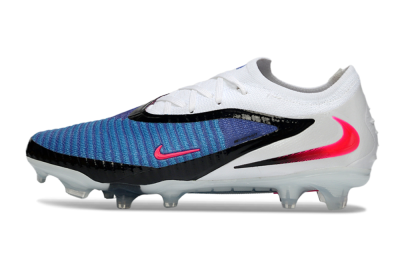 Nike Phantom 6 Low Elite FG Firm Ground Soccer Cleats - Blue/Electric Blue/Hot Pink