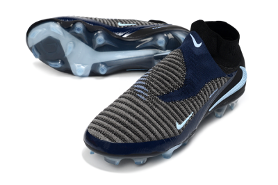 Nike Phantom 6 High Elite FG Firm Ground Soccer Cleats - Navy/Blue Night/Black Ice
