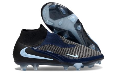 Nike Phantom 6 High Elite FG Firm Ground Soccer Cleats - Navy/Blue Night/Black Ice