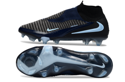 Nike Phantom 6 High Elite FG Firm Ground Soccer Cleats - Navy/Blue Night/Black Ice