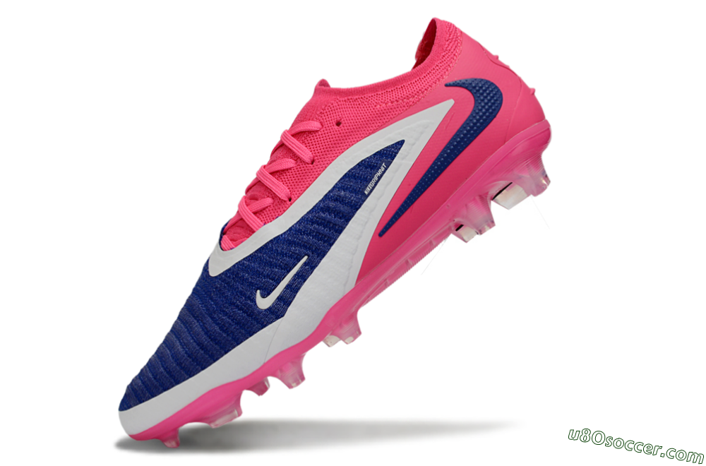 Nike Phantom 6 Low Elite FG Firm Ground Soccer Cleats - Purple/Electric Pink/Sapphire Blue 5