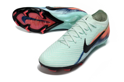Nike Air Zoom Mercurial Vapor 16 Elite FG Firm Ground Soccer Cleats - Aqua/Coral Pink/Navy Blue