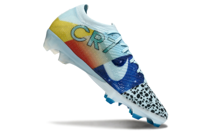 Nike Air Zoom Mercurial Vapor 16 Elite FG Firm Ground Soccer Cleats - Blue/Aquatic Blue/Fiery Orange