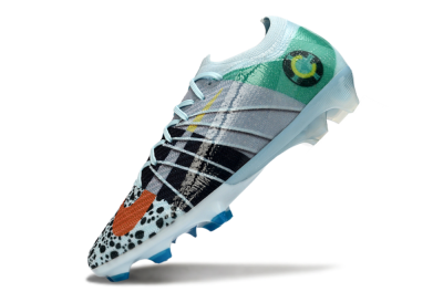 Nike Air Zoom Mercurial Vapor 16 Elite FG Firm Ground Soccer Cleats - Blue/Aquatic Blue/Fiery Orange