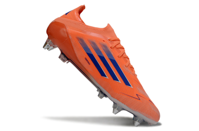 Adidas F50 Elite SG Soft Ground Soccer Cleats - Orange/Electric Orange/Deep Navy