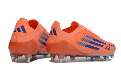 Adidas F50 Elite SG Soft Ground Soccer Cleats - Orange/Electric Orange/Deep Navy