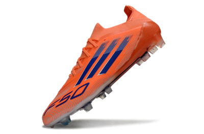 Adidas F50 Elite FG Firm Ground Soccer Cleats - Orange/Electric Orange/Navy Blue