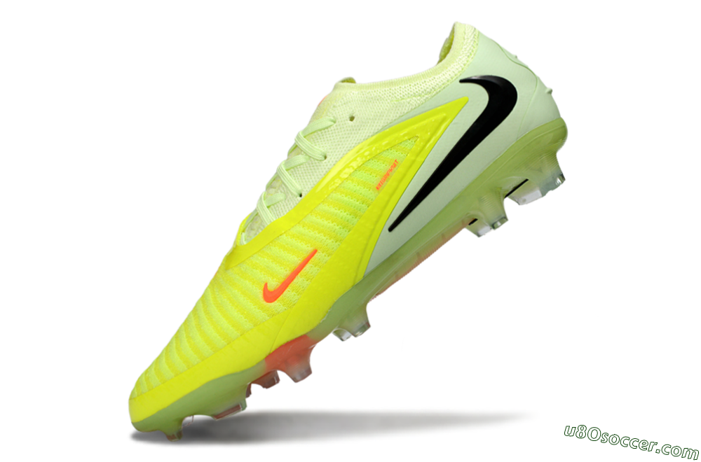 Nike Phantom 6 Low Elite FG Firm Ground Soccer Cleats - Yellow/Lime Burst/Neon Blaze 5