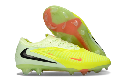 Nike Phantom 6 Low Elite FG Firm Ground Soccer Cleats - Yellow/Lime Burst/Neon Blaze