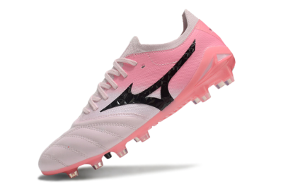 Mizuno Morelia Neo 4 FG Firm Ground Soccer Cleats - White/Vibrant Pink/Black