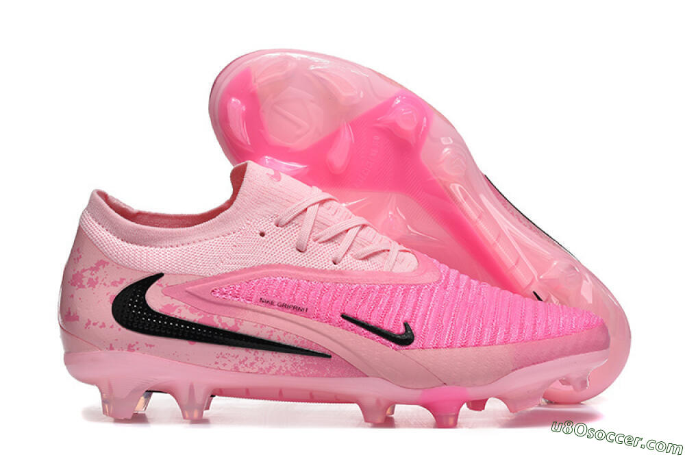 Nike Phantom 6 Low Elite FG Firm Ground Soccer Cleats - Pink/Bright Pink/Fashion Pink 1
