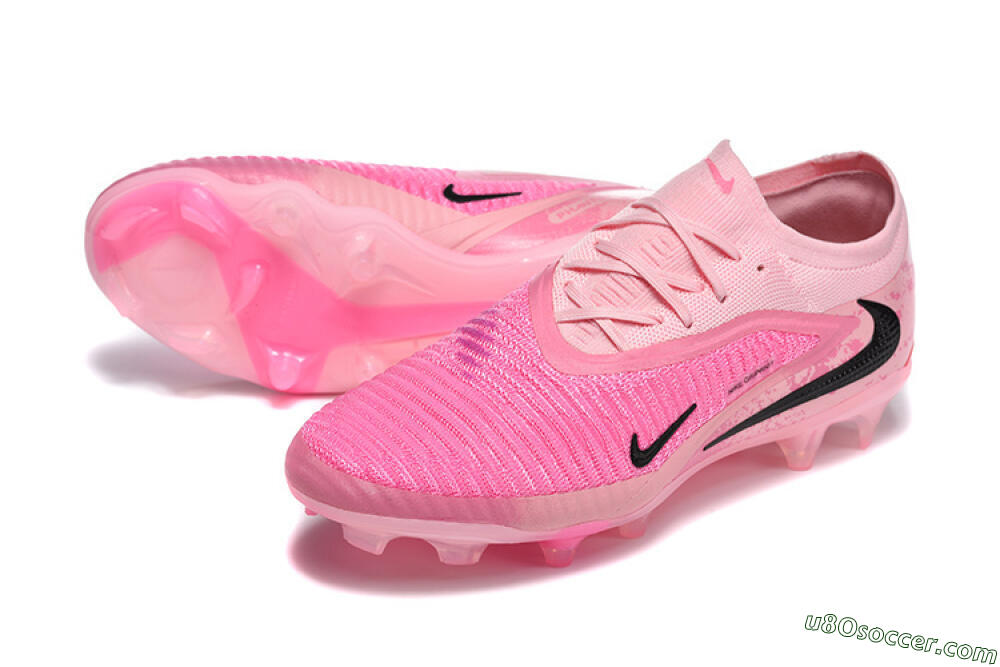 Nike Phantom 6 Low Elite FG Firm Ground Soccer Cleats - Pink/Bright Pink/Fashion Pink 3
