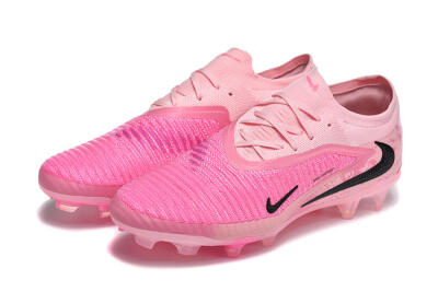 Nike Phantom 6 Low Elite FG Firm Ground Soccer Cleats - Pink/Bright Pink/Fashion Pink