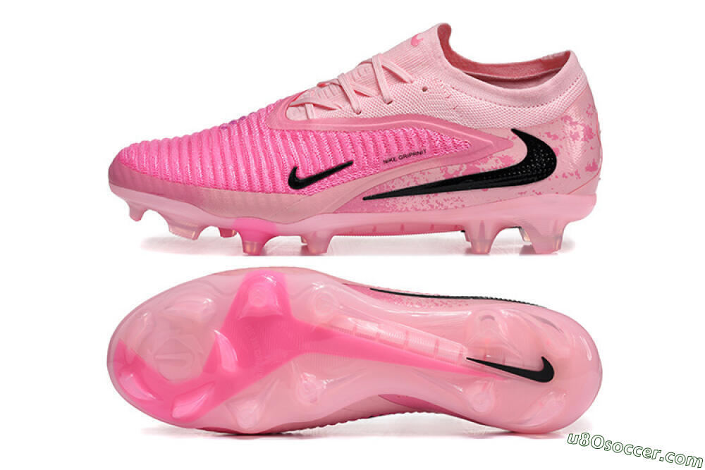 Nike Phantom 6 Low Elite FG Firm Ground Soccer Cleats - Pink/Bright Pink/Fashion Pink 0