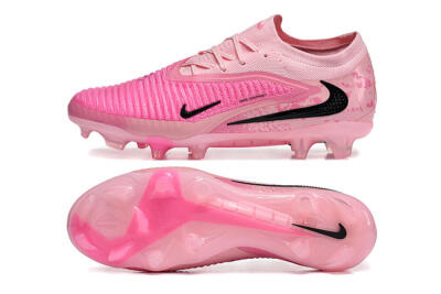 Nike Phantom 6 Low Elite FG Firm Ground Soccer Cleats - Pink/Bright Pink/Fashion Pink
