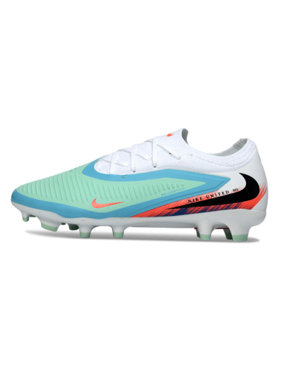 Nike Phantom 6 Low Elite FG Firm Ground Soccer Cleats - Aqua/Coral Burst/Sky Blue