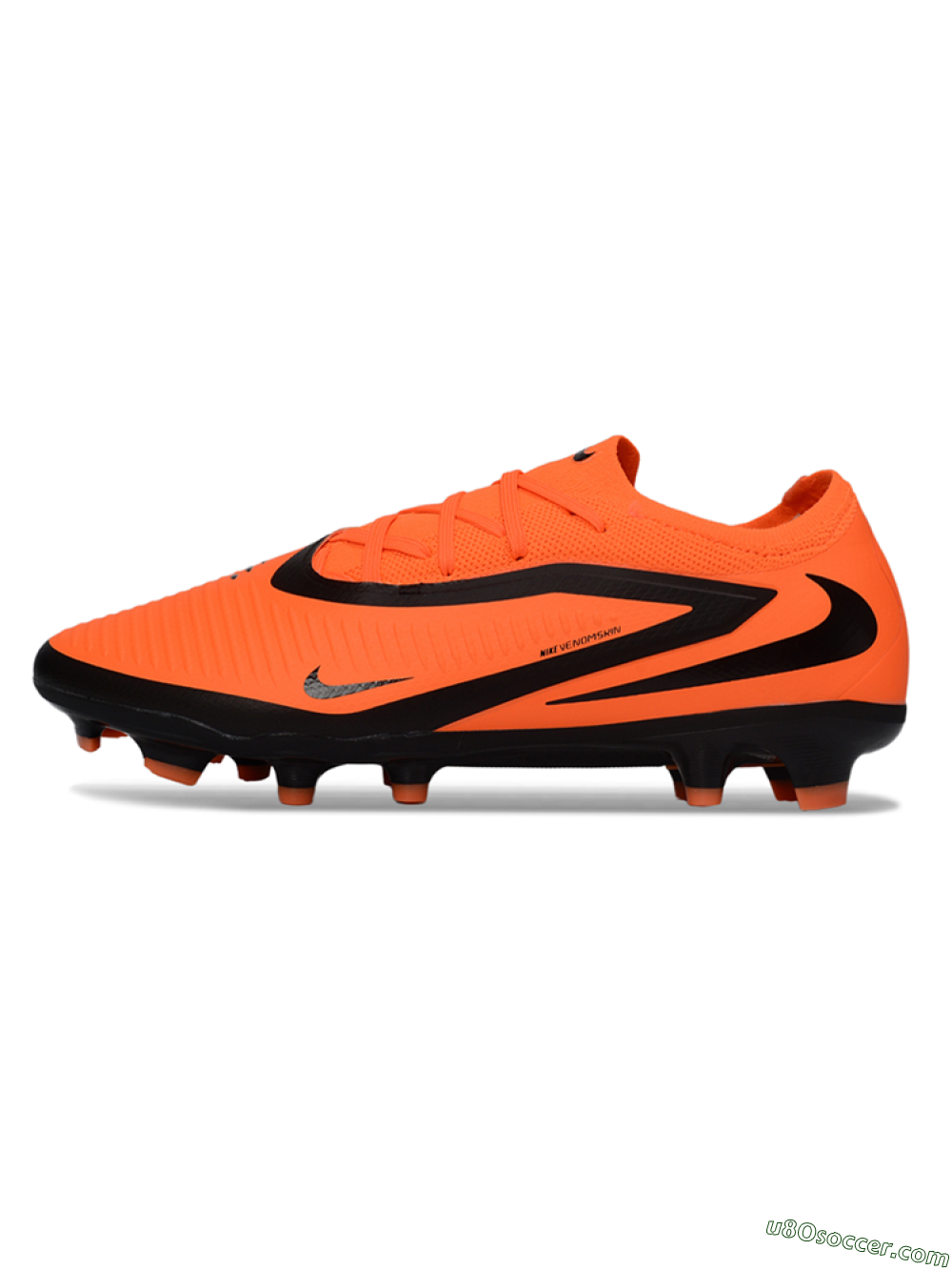 Nike Phantom 6 Low Elite FG Firm Ground Soccer Cleats - Orange/Electric Orange/Deep Black 2