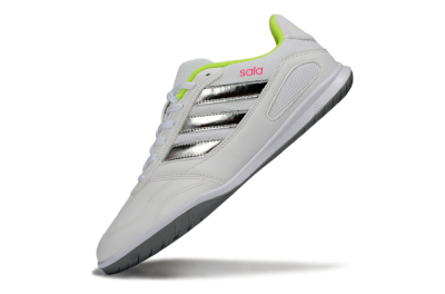 Adidas Top Sala IC Indoor & Futsal Soccer Shoes - White/Neon Green/Silver