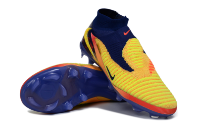 Nike Phantom 6 High Elite FG Firm Ground Soccer Cleats - Yellow/Electric Sunrise/Night Sky
