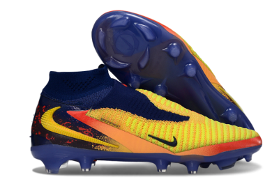 Nike Phantom 6 High Elite FG Firm Ground Soccer Cleats - Yellow/Electric Sunrise/Night Sky