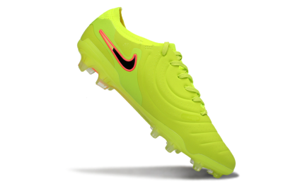 Nike Tiempo Legend 10 Elite FG Firm Ground Soccer Cleats - Yellow/Electric Green/Pink Accent