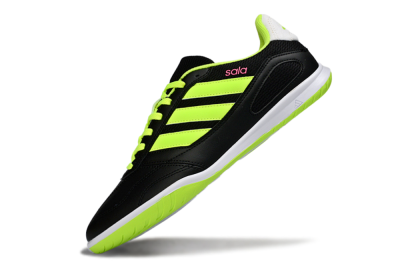 Adidas Top Sala IC Indoor & Futsal Soccer Shoes - Black/Electric Green/White