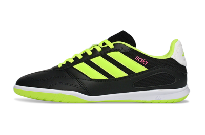 Adidas Top Sala IC Indoor & Futsal Soccer Shoes - Black/Electric Green/White