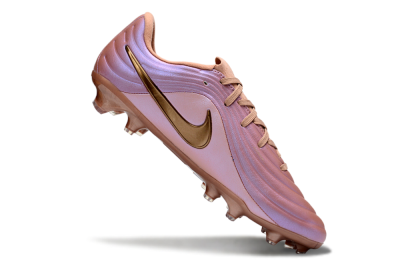 Nike Tiempo Legend 10 Elite FG Firm Ground Soccer Cleats - Pink/Soft Rose/Bronze