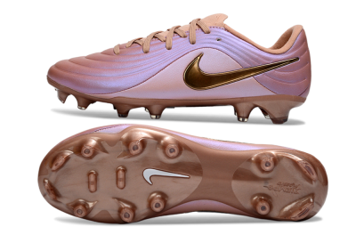 Nike Tiempo Legend 10 Elite FG Firm Ground Soccer Cleats - Pink/Soft Rose/Bronze