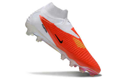 Nike Phantom 6 High Elite FG Firm Ground Soccer Cleats - Orange/Fiery Sunset/White Mist