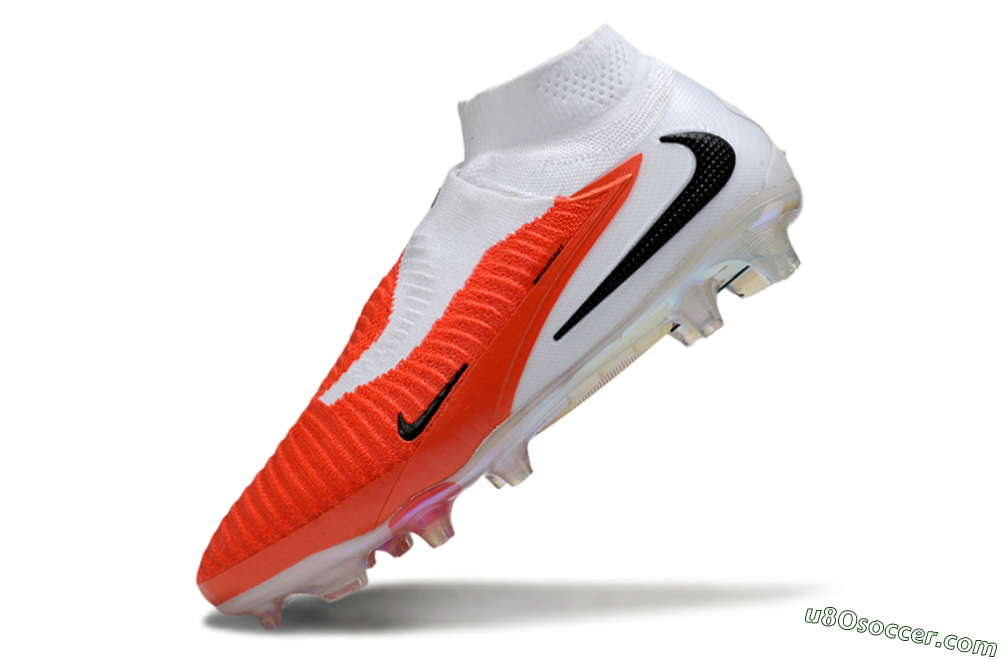 Nike Phantom 6 High Elite FG Firm Ground Soccer Cleats - Orange/Fiery Sunset/White Mist 5