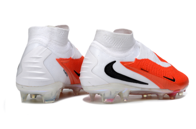 Nike Phantom 6 High Elite FG Firm Ground Soccer Cleats - Orange/Fiery Sunset/White Mist
