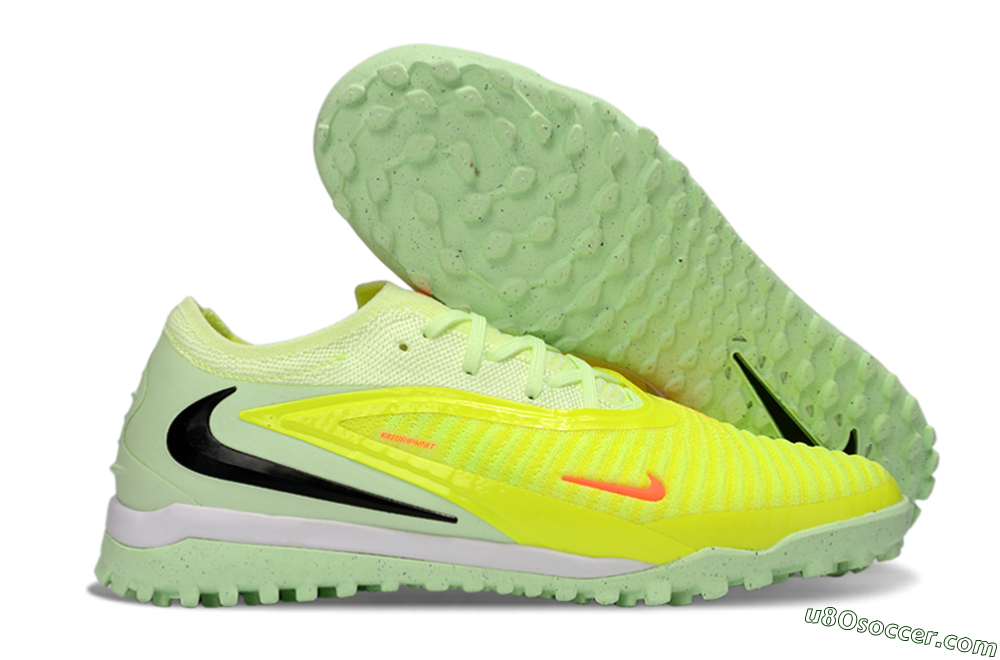 Nike Phantom 6 Low Elite TF Artificial Turf Soccer Shoes - Yellow/Neon Yellow/Black 1