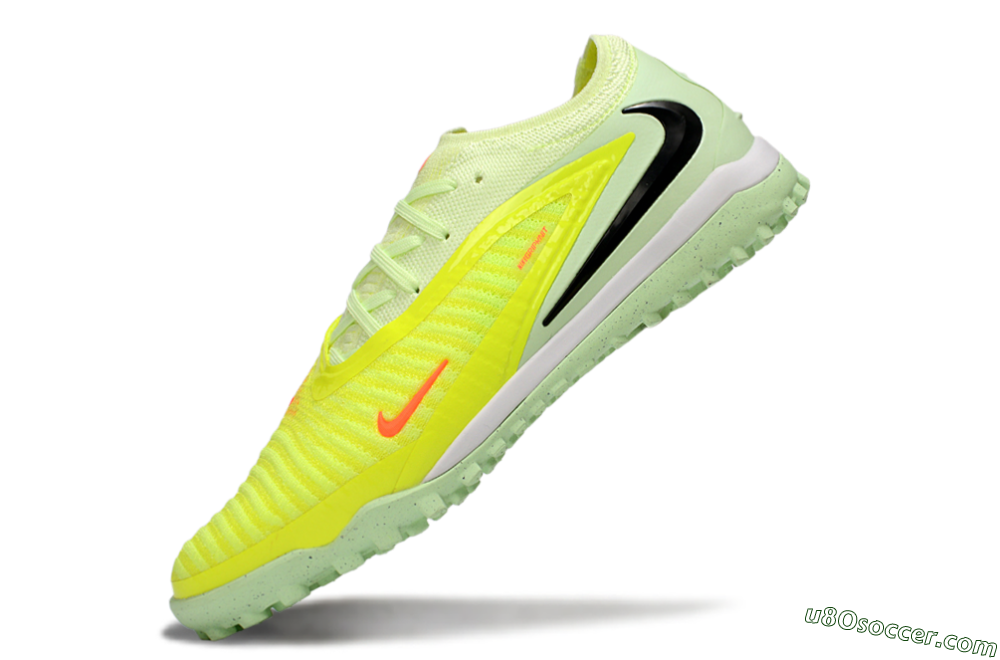 Nike Phantom 6 Low Elite TF Artificial Turf Soccer Shoes - Yellow/Neon Yellow/Black 5