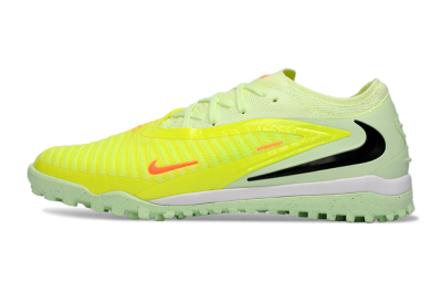 Nike Phantom 6 Low Elite TF Artificial Turf Soccer Shoes - Yellow/Neon Yellow/Black