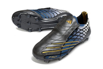 Adidas F50 Elite FG Firm Ground Soccer Cleats - Blue/Golden Yellow/Black
