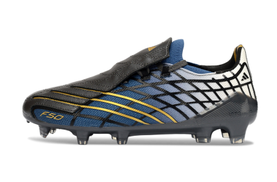 Adidas F50 Elite FG Firm Ground Soccer Cleats - Blue/Golden Yellow/Black