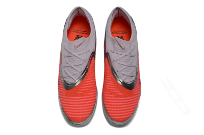 Nike Phantom 6 Low Elite TF Artificial Turf Soccer Shoes - Pink/Flamingo Pink/Steel Gray