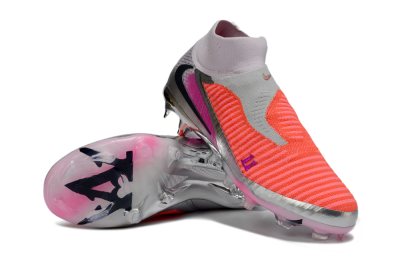 Nike Phantom 6 Elite FG Firm Ground Soccer Cleats - Orange/Hot Orange/Silver