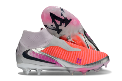 Nike Phantom 6 Elite FG Firm Ground Soccer Cleats - Orange/Hot Orange/Silver