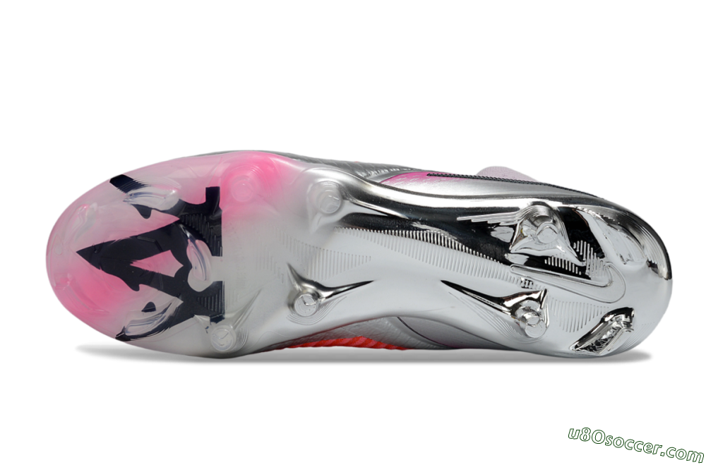 Nike Phantom 6 Elite FG Firm Ground Soccer Cleats - Orange/Hot Orange/Silver 6