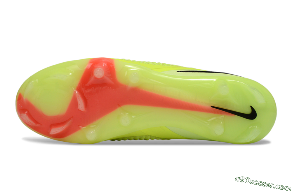 Nike Phantom 6 Low Elite FG Firm Ground Soccer Cleats - Yellow/Lime Glow/Neon Coral 6