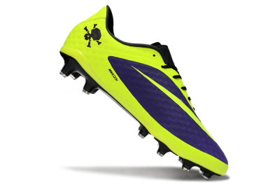 Nike Hypervenom Phantom FG Firm Ground Soccer Cleats - Yellow/Bright Yellow/Deep Purple