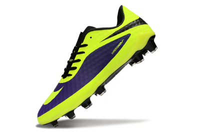 Nike Hypervenom Phantom FG Firm Ground Soccer Cleats - Yellow/Bright Yellow/Deep Purple