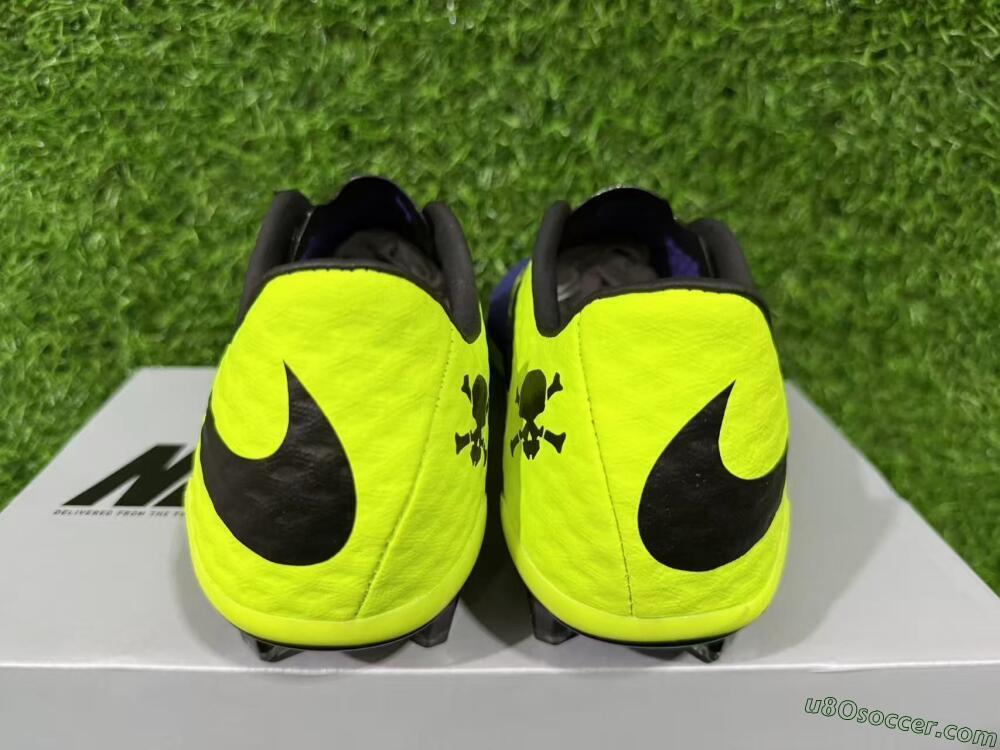 Nike Hypervenom Phantom FG Firm Ground Soccer Cleats - Yellow/Bright Yellow/Deep Purple