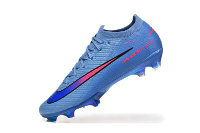 Nike Air Zoom Mercurial Vapor 16 Elite FG Firm Ground Soccer Cleats - Blue/Electric Blue/Radiant Pink