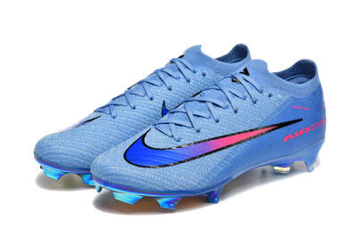 Nike Air Zoom Mercurial Vapor 16 Elite FG Firm Ground Soccer Cleats - Blue/Electric Blue/Radiant Pink