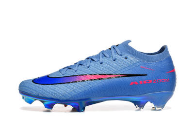 Nike Air Zoom Mercurial Vapor 16 Elite FG Firm Ground Soccer Cleats - Blue/Electric Blue/Radiant Pink
