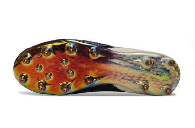 Nike Phantom 6 Low Elite AG Artificial Grass Soccer Cleats - Black/Electric Green/Crimson White